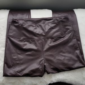 7 for all mankind faux leather leggings